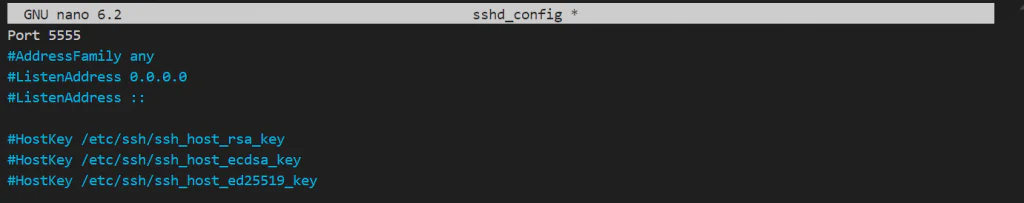 Hardening SSH Server VPS