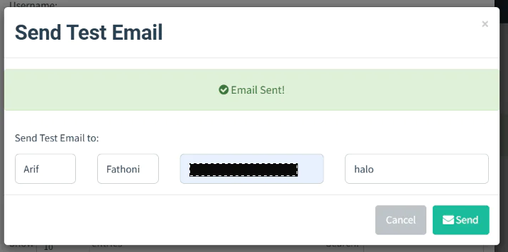 SMTP relay phishing drill
