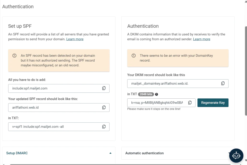 SMTP relay phishing drill