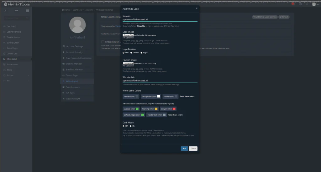 Cara Mudah Membuat Subdomain Monitoring Website Sendiri