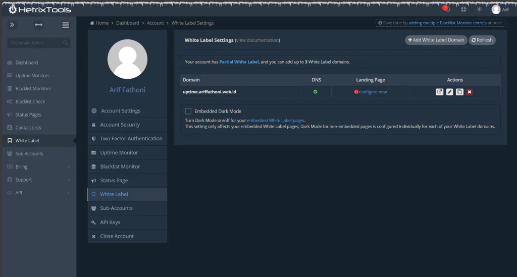 Cara Mudah Membuat Subdomain Monitoring Website Sendiri