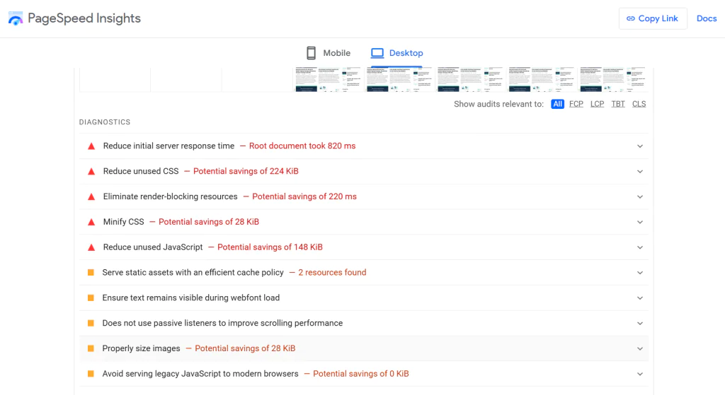 Meningkatkan performansi website dengan PageSpeed Insights Diagnostics