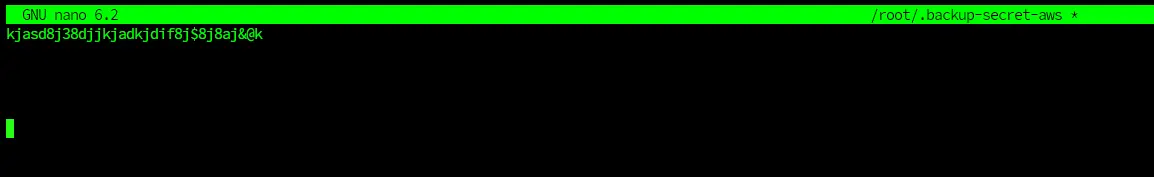 proses enkripsi OpenSSL pada backup WordPress
